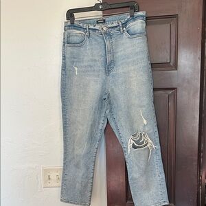 Express Light Blue High Rise Women Jeans
